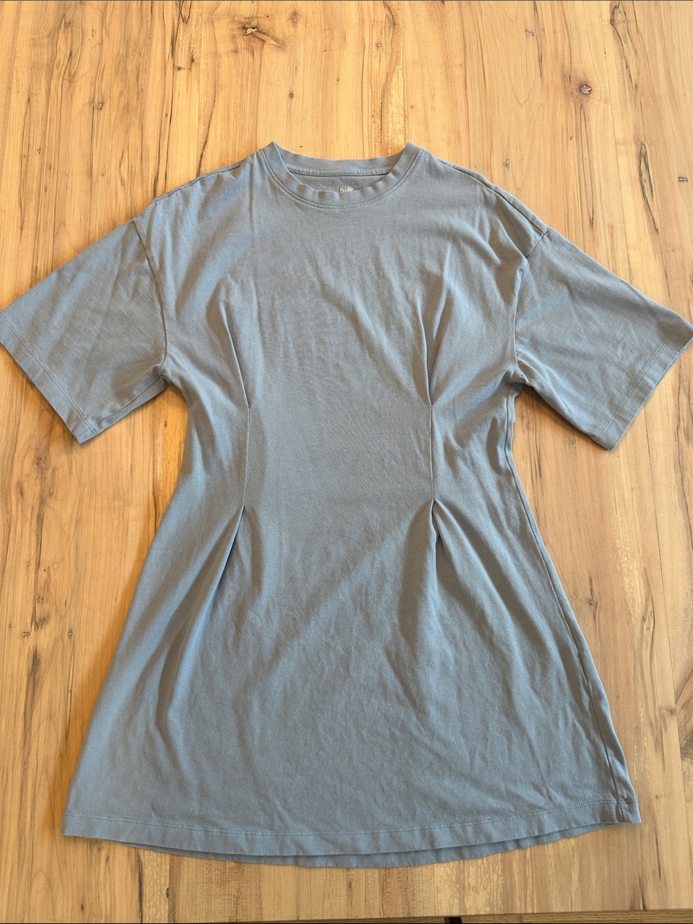 Twik Simons Tee Shirt Dress Dusty Blue